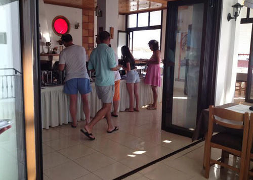 Coralli Holidays Loutra  Exterior foto