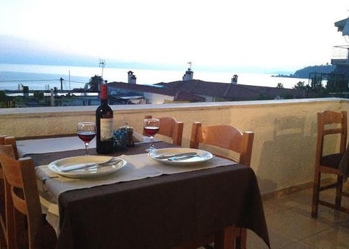 Coralli Holidays Loutra  Exterior foto